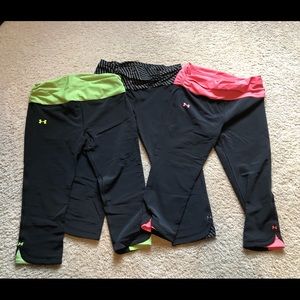 Under Armour Crop Legging Bundle - All Medium - Used Condition